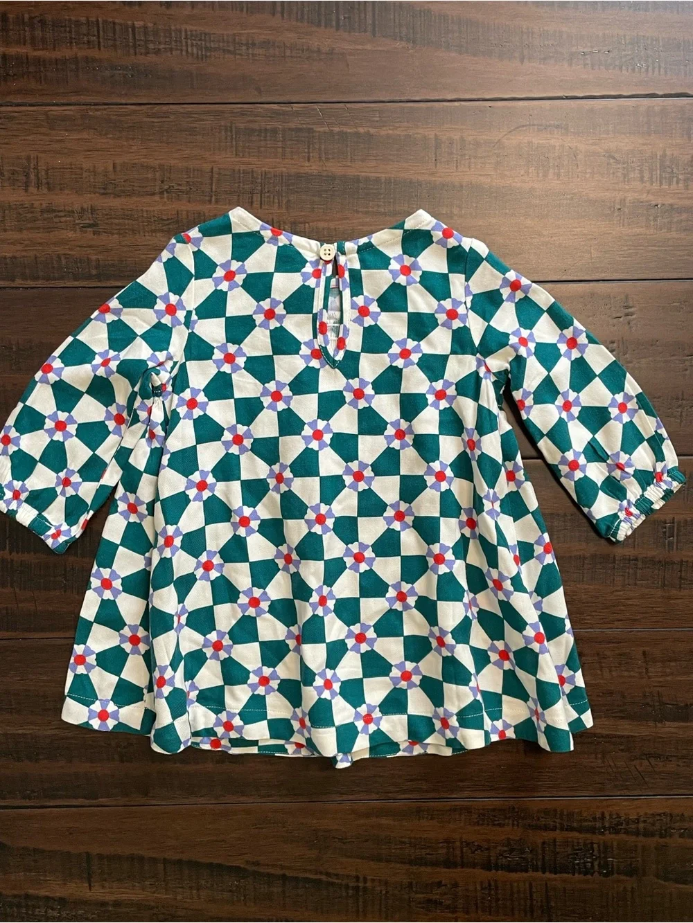 Hanna Andersson Baby Checkerboard Woven Dress